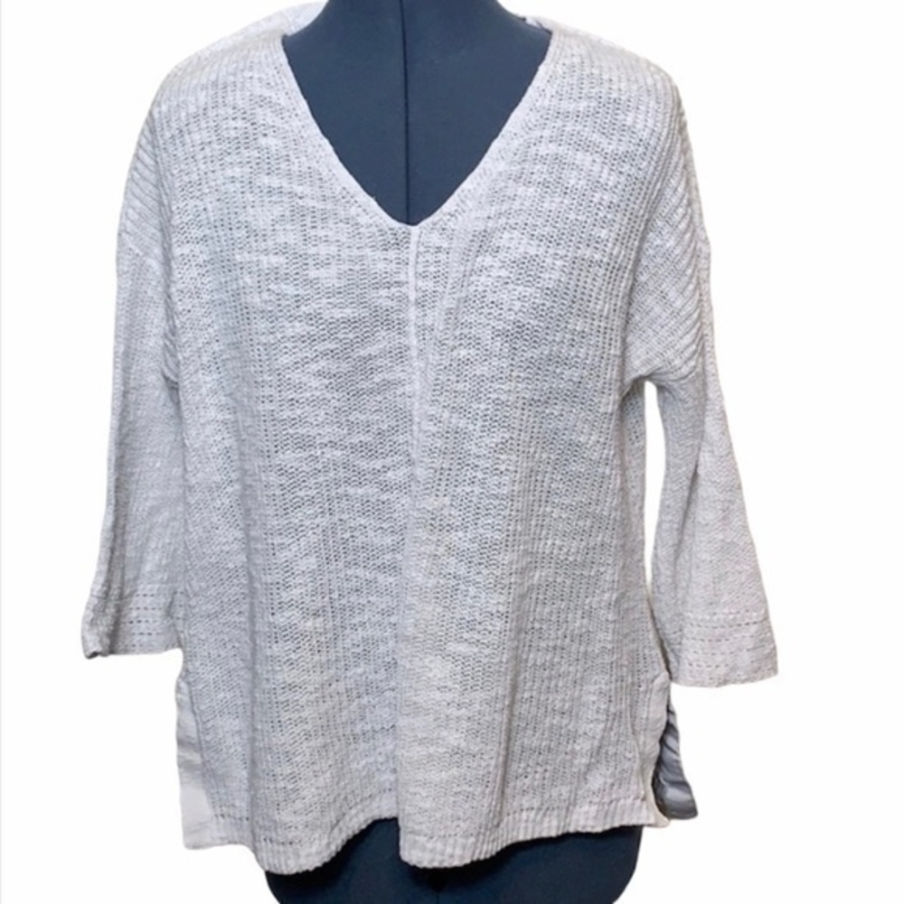 Caslon White Sweater Size M